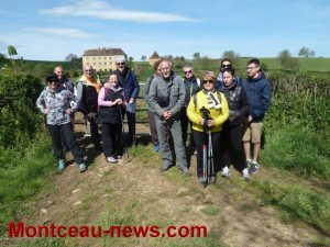 La marche à Champlécy avec l’Abreuv’art des galipotes