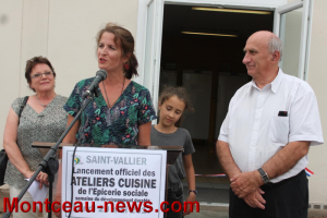 Solidarité – Les ateliers cuisine au sein de l’épicerie sociale à Saint-Vallier