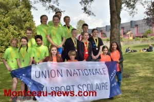 Championnats UNSS de Triathlon à Montceau