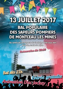 Bal populaire des sapeurs pompiers de Montceau (Sortir)