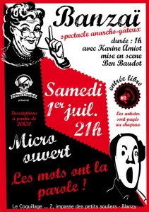 Samedi 1er juillet au Bar Le Coquillage (Sortir)