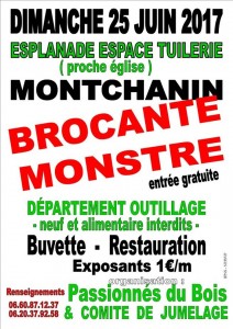 Brocante « monstre » à Montchanin
