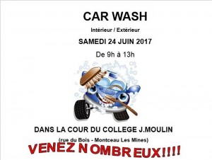 Car Wash au Collège Jean Moulin (Montceau)