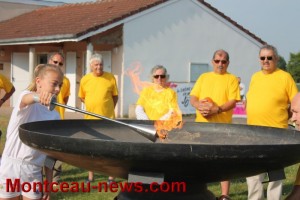 La journée olympique des collégiens de Copernic à Saint-Vallier