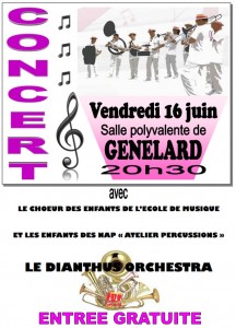 Concert à Génelard
