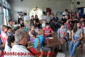 Audition de l’école de musique à l’ECLA à Saint-Vallier