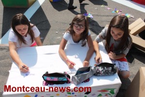 Vendredi 16 juin 2017 à 15h45, école Marie Curie aux Gautherets à Saint-Vallier