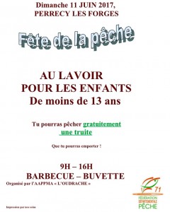 Société de pêche « L’Oudrache » de Perrcy (Sortir)