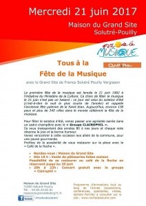 Fête de la musique au Grand Site de Solutré ! (Sortir)