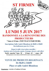 Randonnée gourmande à Saint-Firmin (Sortir)