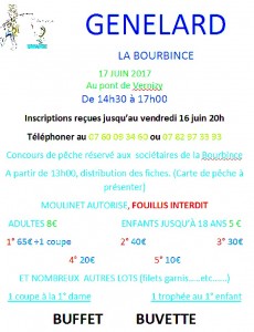 Société de pêche « La Bourbince » (Génelard – sortir)