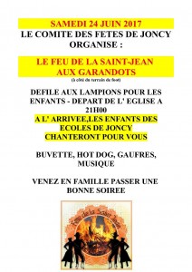 Comité des fêtes de Joncy (Sortir)