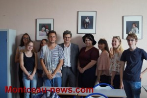 Clap final des élèves du lycée Parriat (Montceau)