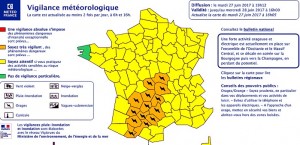 Vigilance météo…