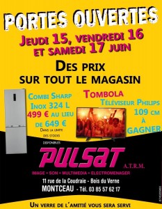 Portes ouvertes dans votre magasin Pulsat à Montceau