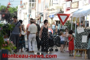 Braderie de Montceau commerces
