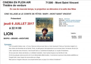 Comité des fêtes – Ciné Villages (Mont-Saint-Vincent)