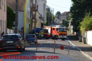 Fuite de gaz ce jeudi matin, rue d&rsquo;Autun à Montceau…