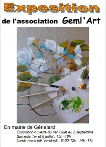 Association « Geml&rsquo;Art » (Sortir)