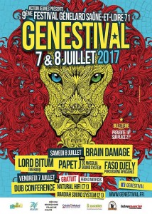 9ème édition du Genestival à Génelard (Reggae) !