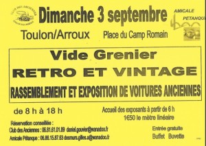 Vide grenier, rétro et vintage
