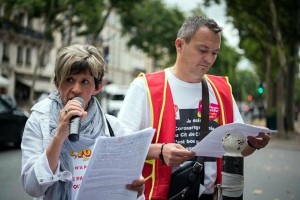 Après la manifestation à Paris devant le Ministère de la santé