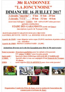 Comité des fêtes de Joncy (Sortir – Randonnée)