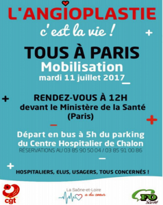 Tous à Paris pour défendre l’angioplastie (santé)