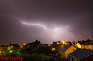 Orage sur le bassin minier : Nos lecteurs ont toujours le bon reflex(e)