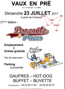 Comité des fêtes de Vaux en Pré (Sortir)