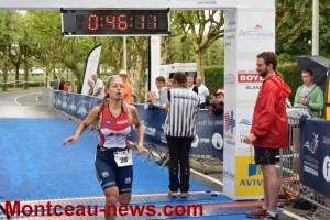Ce dimanche, le Triathlon c’était parti, humide, mais bien parti