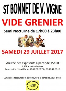 Comité des fêtes de Saint Bonnet-de-Vieille-Vigne (Sortir)