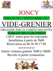 Comité des fêtes de Joncy (Sortir)