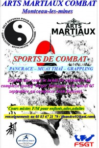 Association Arts martiaux combat de Montceau
