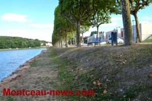 Inauguration des berges du Plessis (Montceau)