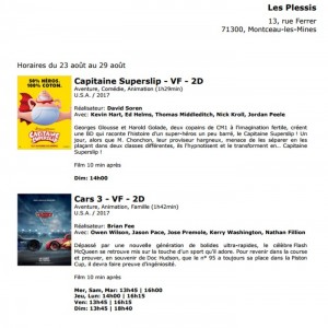 Cinéma Le Plessis (Montceau)