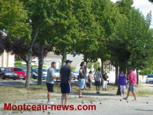 Concours de pétanque (Saint-Vallier)