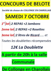 Société de chasse de Collonges en Charollais (Sortir)