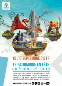 Le patrimoine en fête en Saône-et-Loire les 16 et 17 septembre