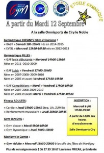 Etoile gymnique de Ciry-le-Noble