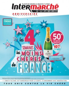 Anniversaire :  Intermarché (Gourdon, Montceau et Saint-Vallier)