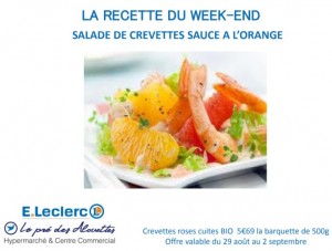 NOUVEAU : La recette du Week-end
