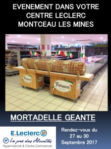 Evènement dans votre Centre Leclerc Montceau