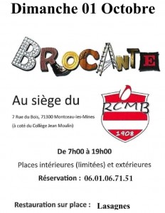 Brocante du RCMB (Sortir)