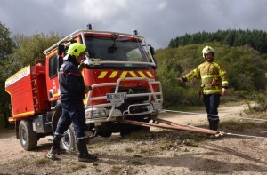 Formation «tout terrain» pour les sapeurs pompiers de Saône-et-Loire