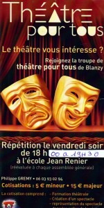 Théâtre pour tous (Blanzy)