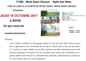 Comité des fêtes – Ciné Villages (Mont-Saint-Vincent)
