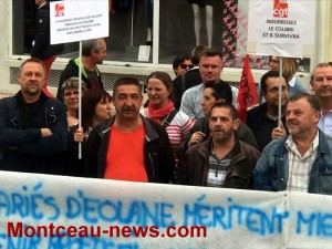 Réactualisé à 17 h 29 – Journée nationale d&rsquo;action….  à Montceau :
