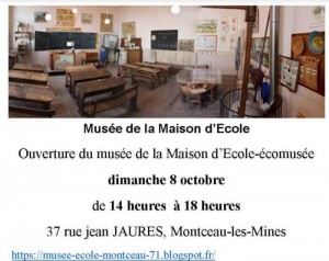 Musée de la Maison d’Ecole à Montceau-les-Mines