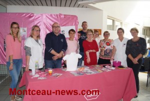 Octobre rose ( Montceau, Blanzy, Saint Vallier et Sanvignes)